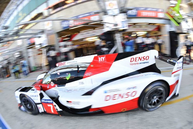 7号車トヨタTS050ハイブリッド