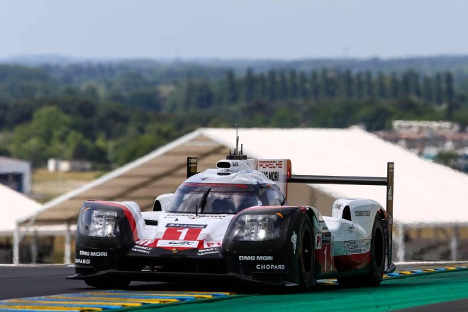 1号車ポルシェ919ハイブリッド