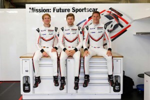 92号車のD.ウェルナー、M.クリステンセン、K.エストル