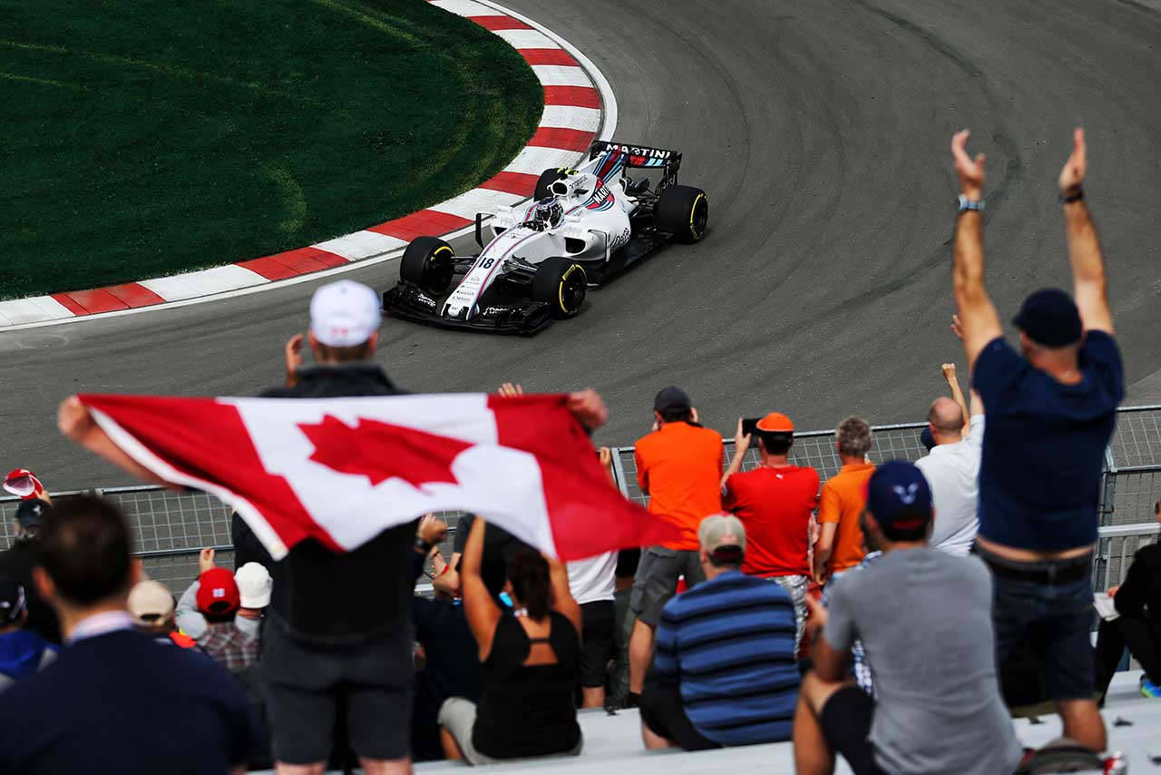 母国カナダでF1初入賞を果たしたストロール