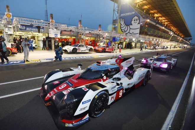 9号車トヨタTS050ハイブリッド