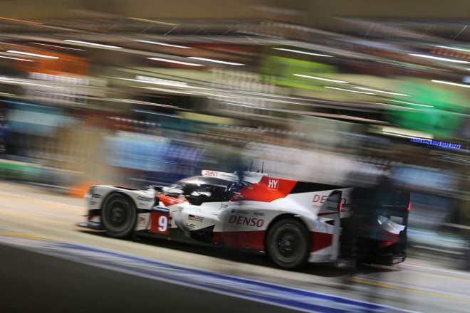 9号車トヨタTS050ハイブリッド 2017ル・マン24時間予選1回目