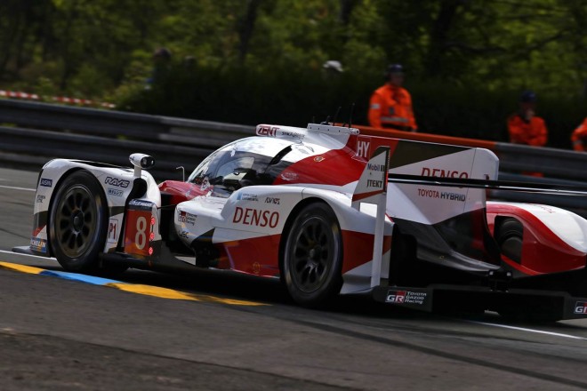 8号車トヨタTS050ハイブリッド 2017ル・マン24時間フリープラクティス