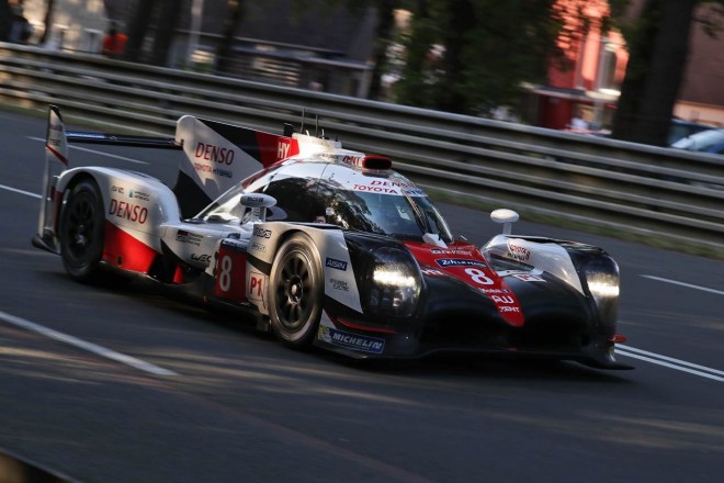 8号車トヨタTS050ハイブリッド 2017ル・マン24時間フリープラクティス