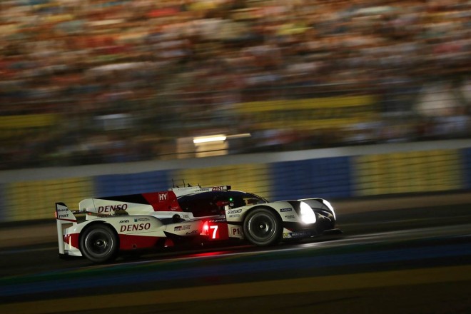 7号車トヨタTS050ハイブリッド 2017ル・マン24時間予選1回目