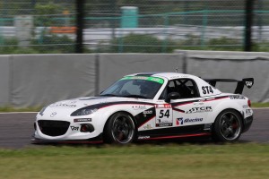 ST-4クラス5位だった#54 TC CORSEロードスター(加藤彰彬/堤優威)