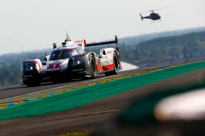 1号車ポルシェ919ハイブリッドは最初の予選で5番手