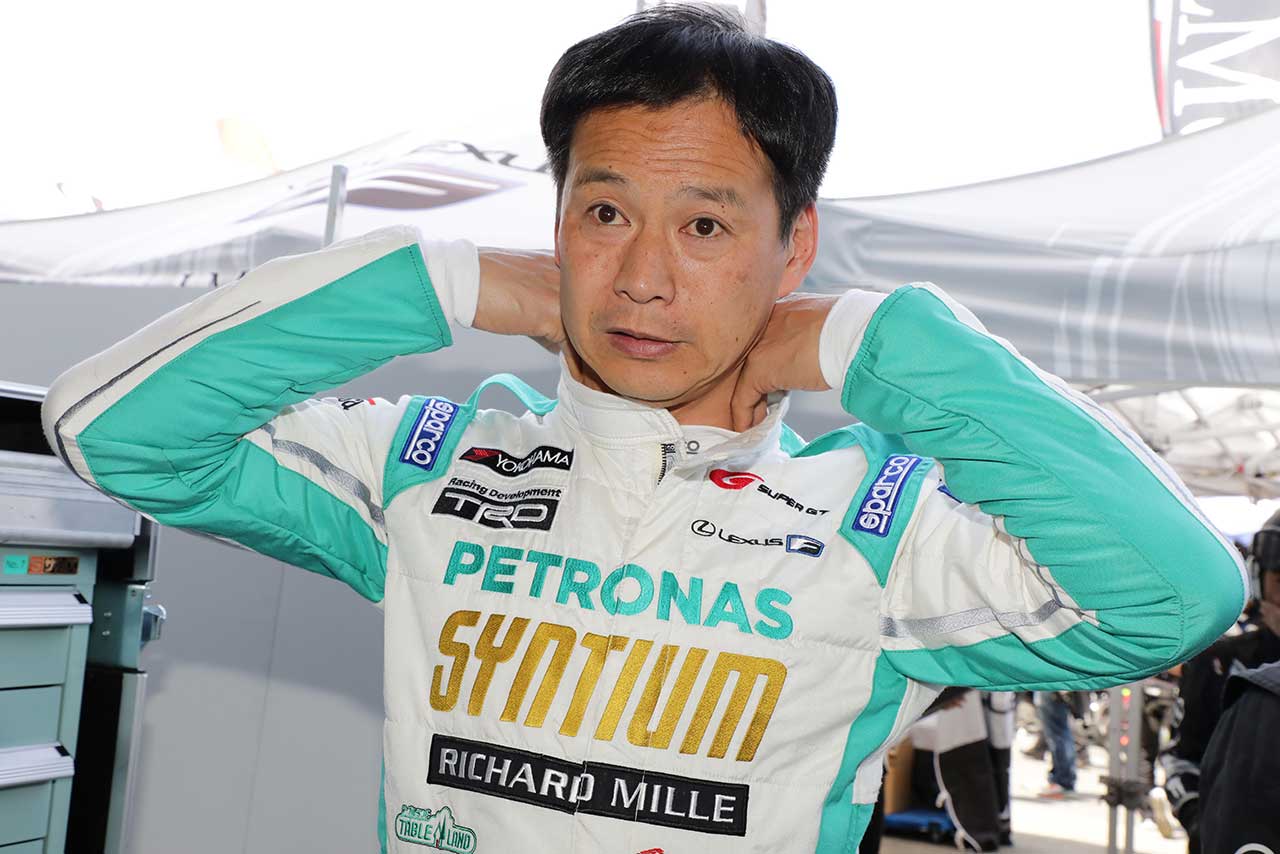 SYNTIUM LMcorsa RC F GT3をドライブする飯田章