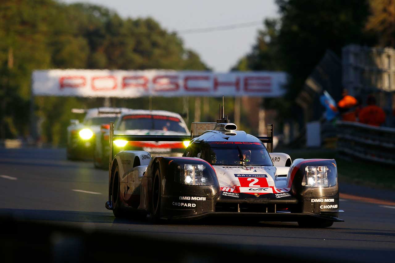 2号車ポルシェ919ハイブリッド