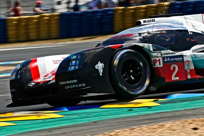 2号車ポルシェ919ハイブリッド