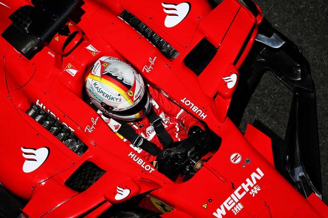 セバスチャン・ベッテル（F1アゼルバイジャンGP フリー走行）