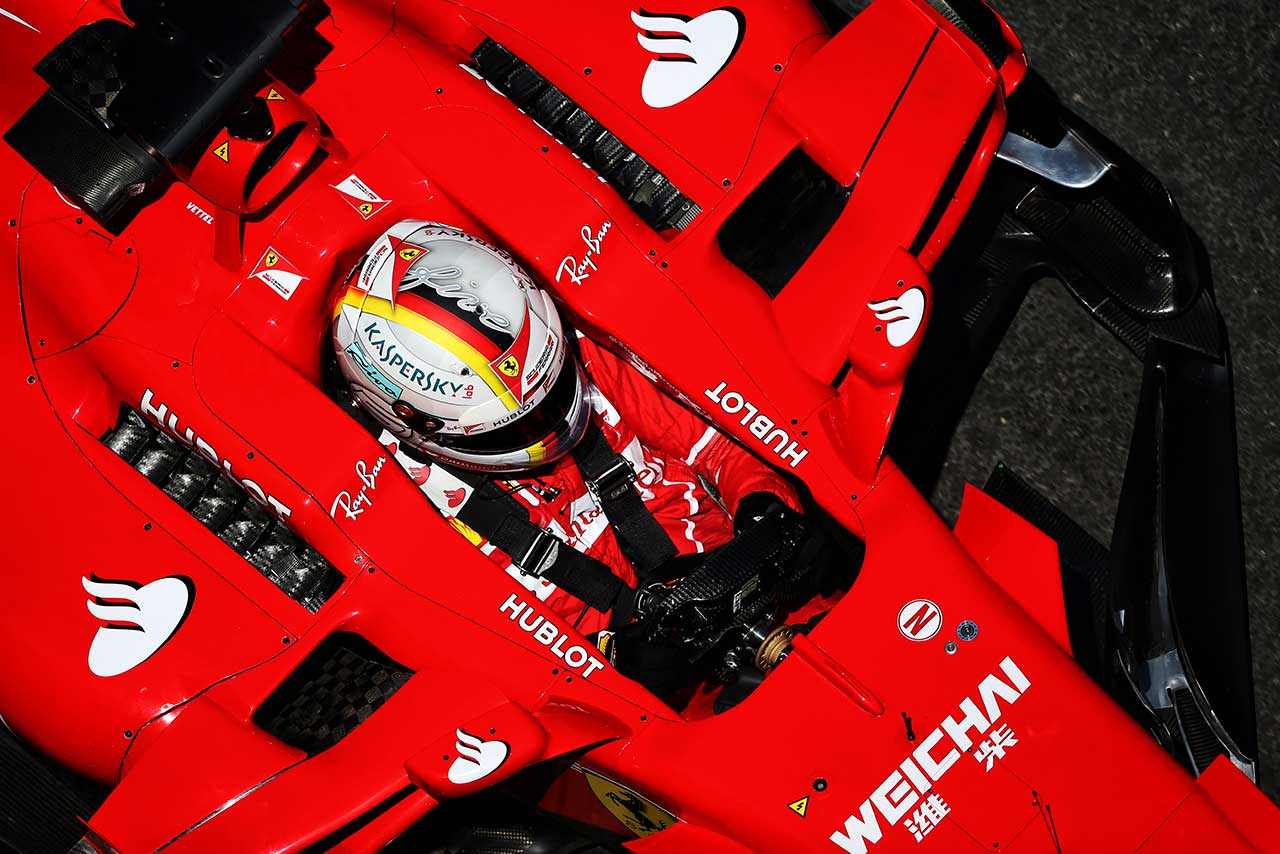 セバスチャン・ベッテル（F1アゼルバイジャンGP フリー走行）