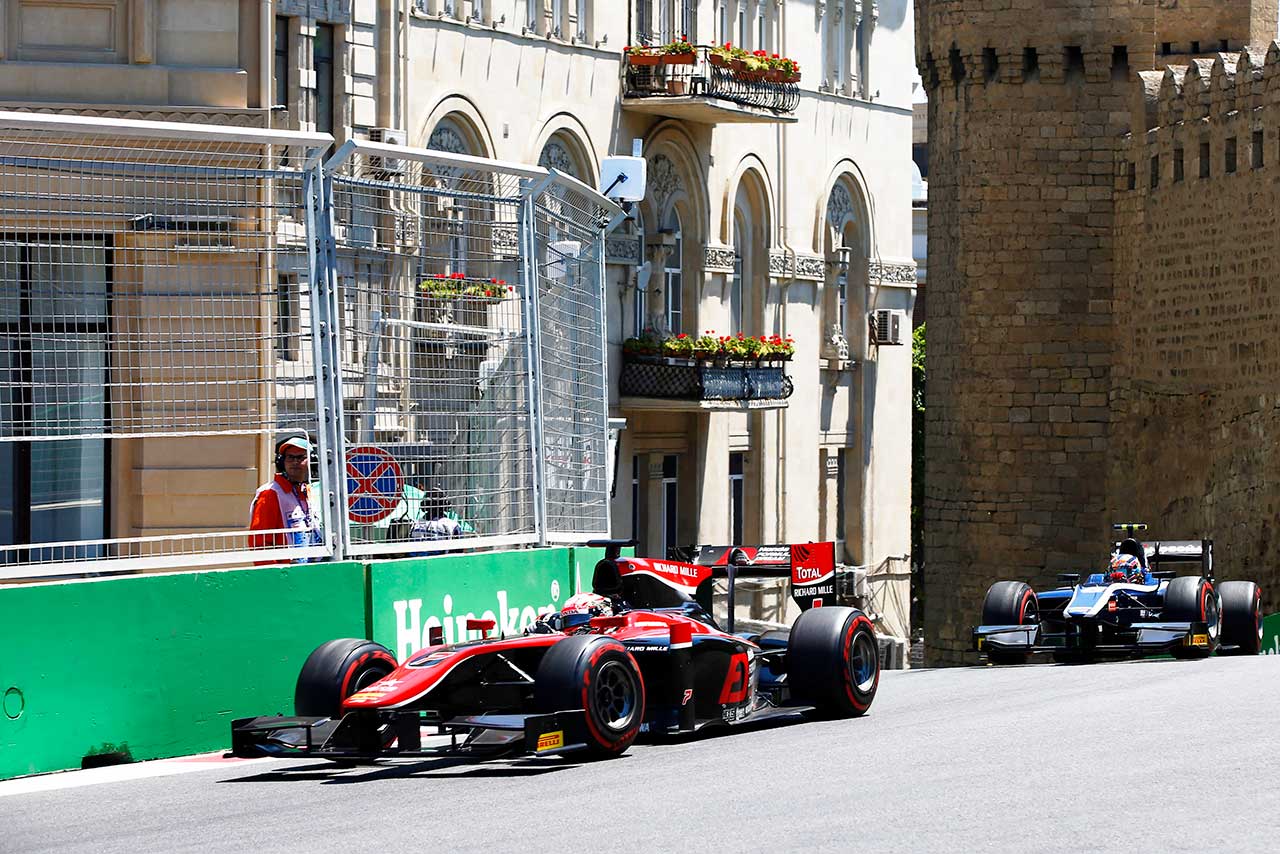 F2第4戦アゼルバイジャン レース1で12位の松下