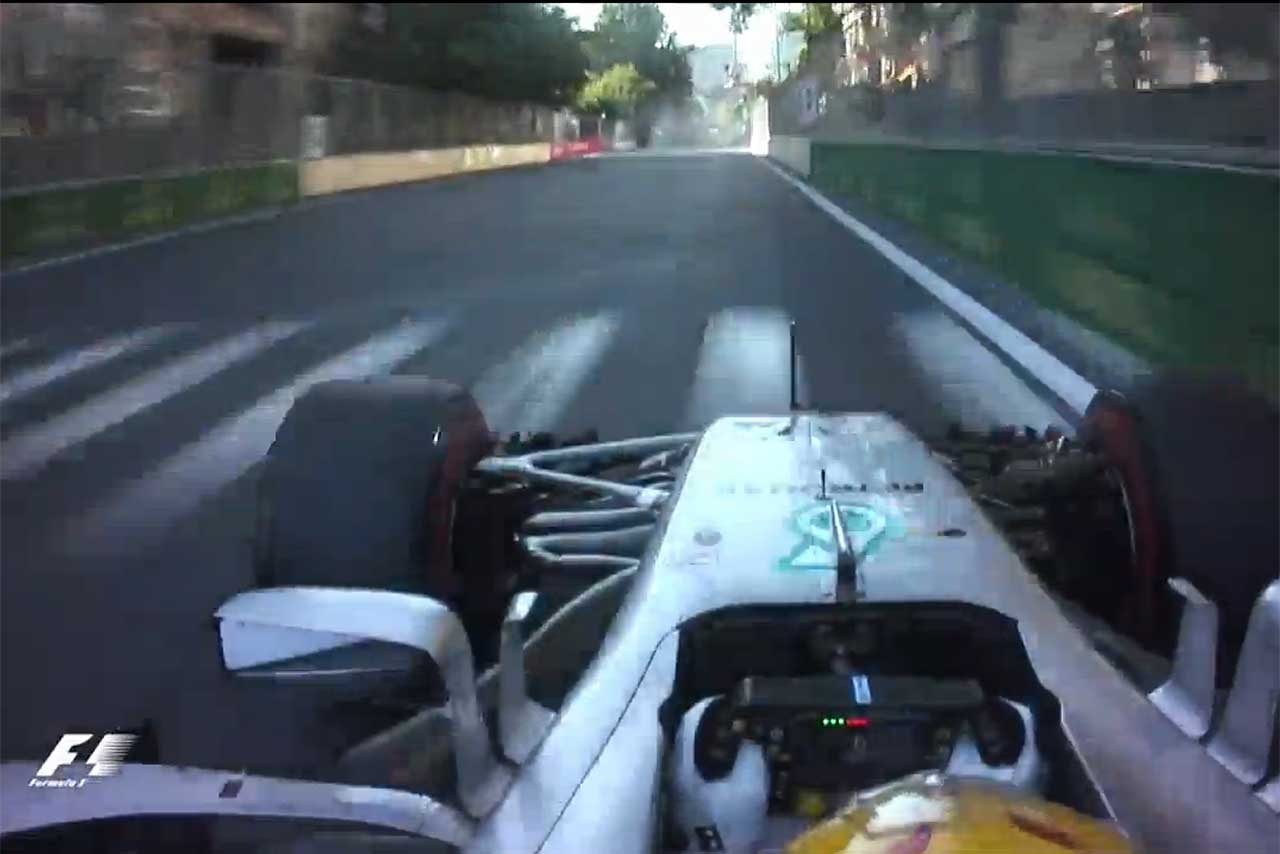 F1アゼルバイジャンGP予選でPP獲得のハミルトン