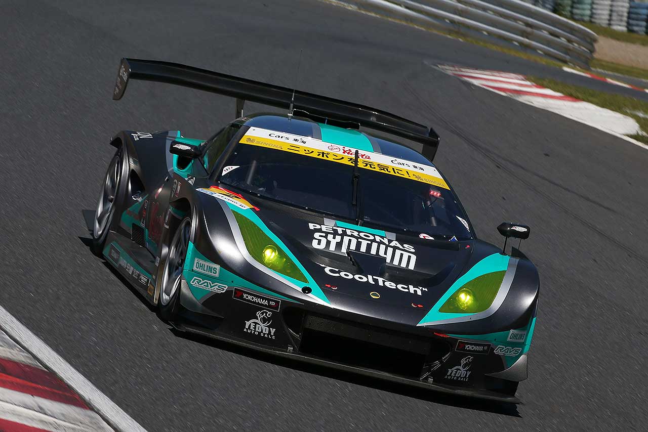 公式テスト鈴鹿への参加を取り消したシンティアム・アップル・ロータス