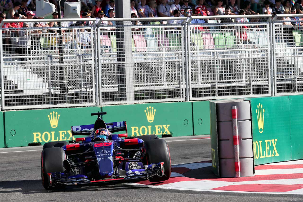 F1アゼルバイジャンGP決勝リタイアのクビアト