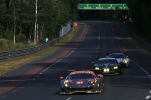 LM-GTEアマクラス5位となった61号車フェラーリ488 GTE