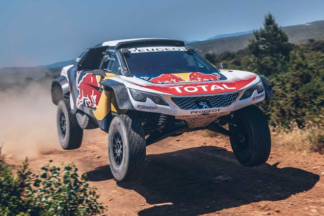 プジョー3008DKR Maxiはすでにプレイベートテストも実施済み