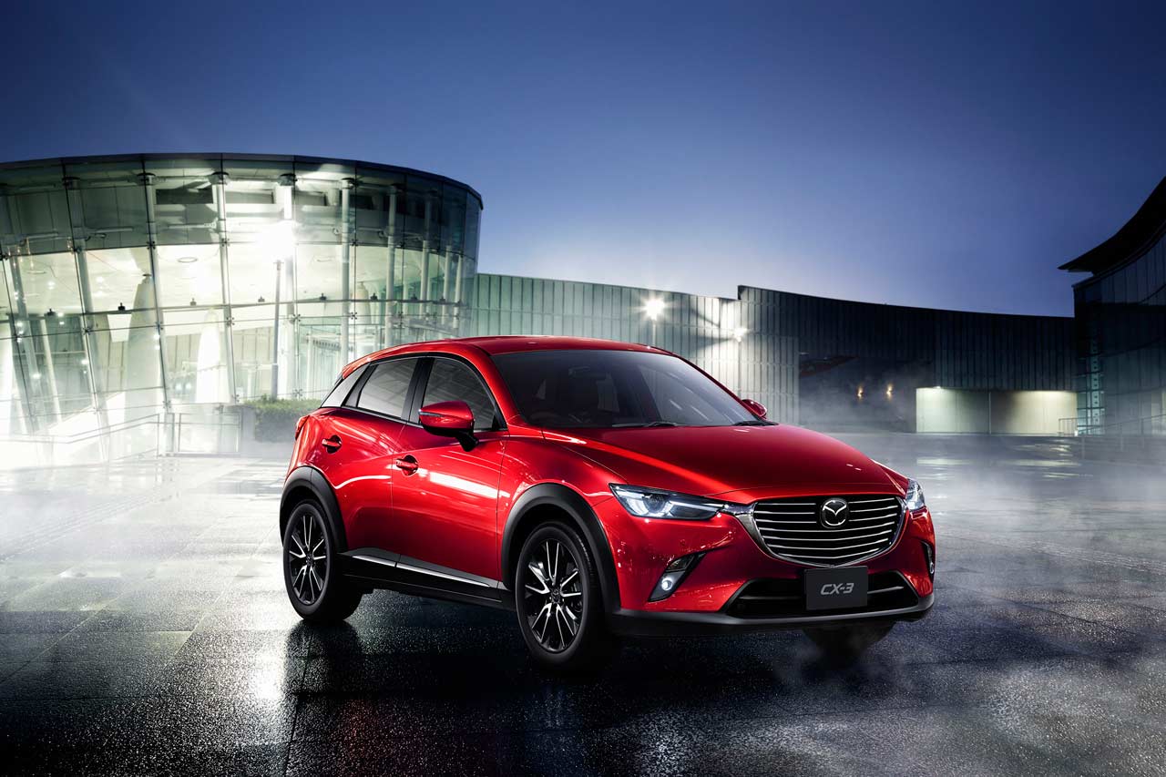 マツダ CX-3「20S L Package」（ソウルレッドクリスタルメタリック）