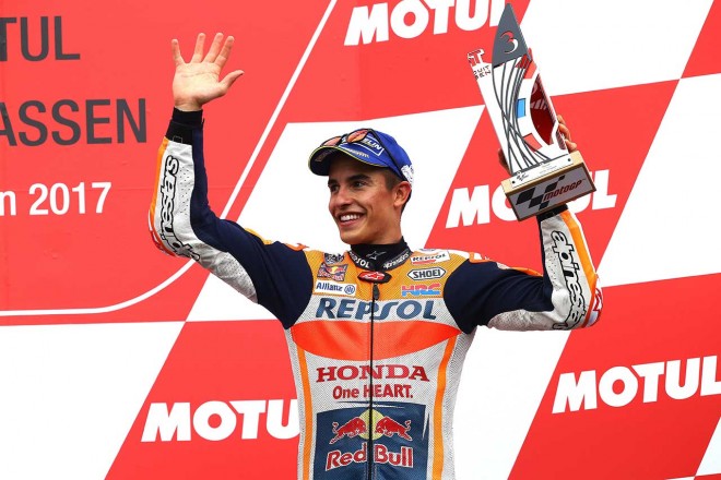 今シーズンの厳しい戦いを予想するマルケス