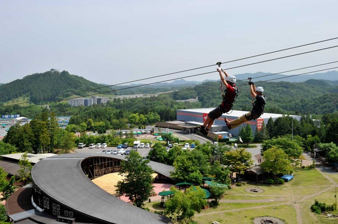 武藤英紀がツインリンクのアトラクションでおすすめするメガジップラインつばさ 忘れられない あの瞬間 ツインリンクもてぎ周年企画第4回 武藤英紀の画像 写真 5 Autosport Web
