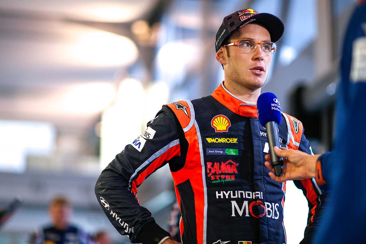 ティエリー・ヌービル（ヒュンダイi20クーペWRC）