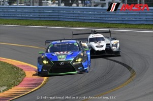 クラス5位で完走した15号車レクサスRC F GT3