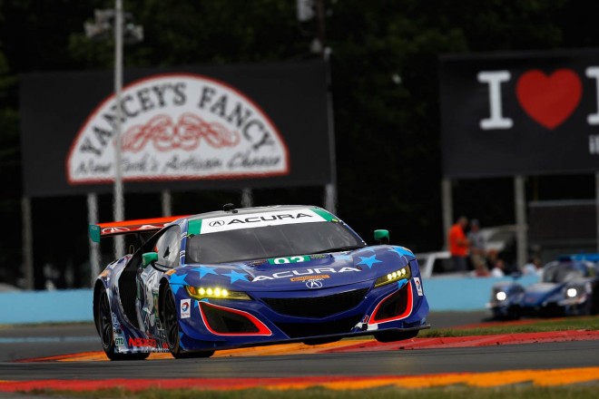 第5戦デトロイトに続きGTDクラス2連勝を挙げた93号車アキュラNSX GT3