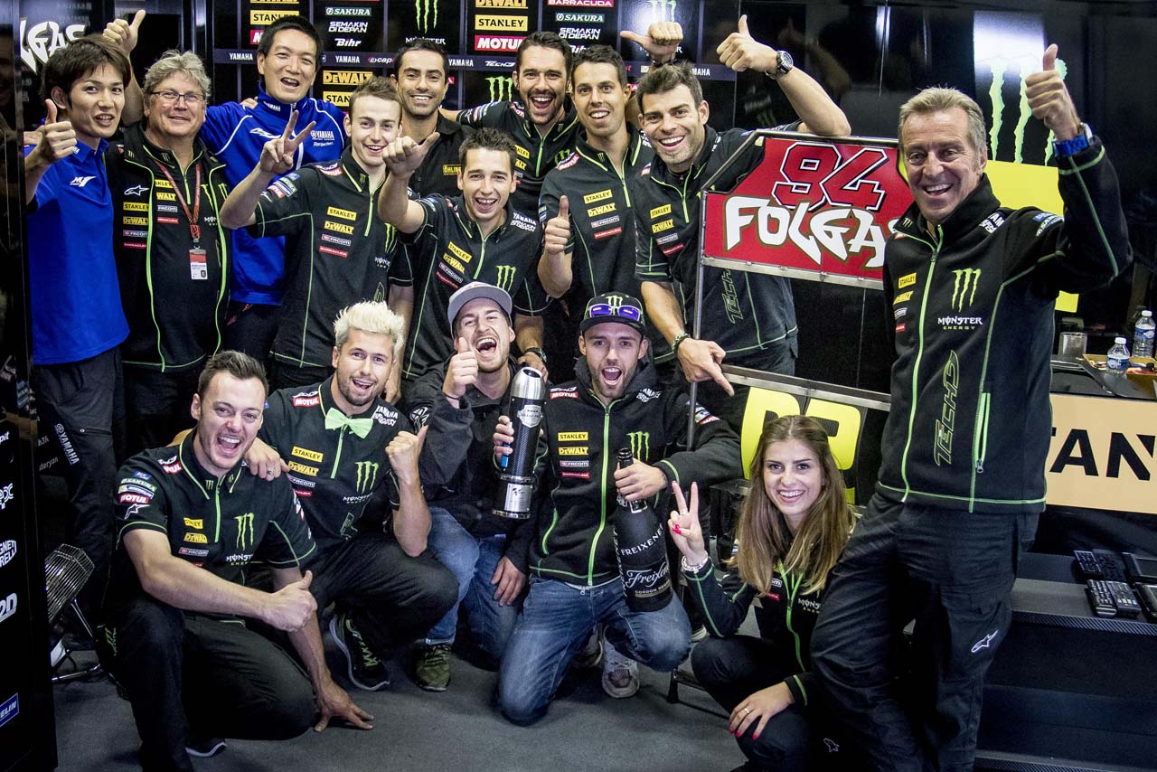 ジョナス・フォルガー／モンスター・ヤマハ・テック3