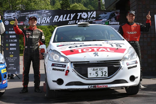 ラリープラス・クスコレーシング・ラリーチーム：保井隆宏選手（左）／川名賢選手（右）