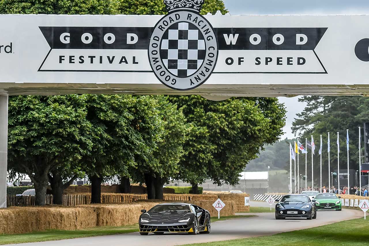 グッドウッド・フェスティバル・オブ・スピードに登場した『ランボルギーニ・チェンテナリオ・クーペ
