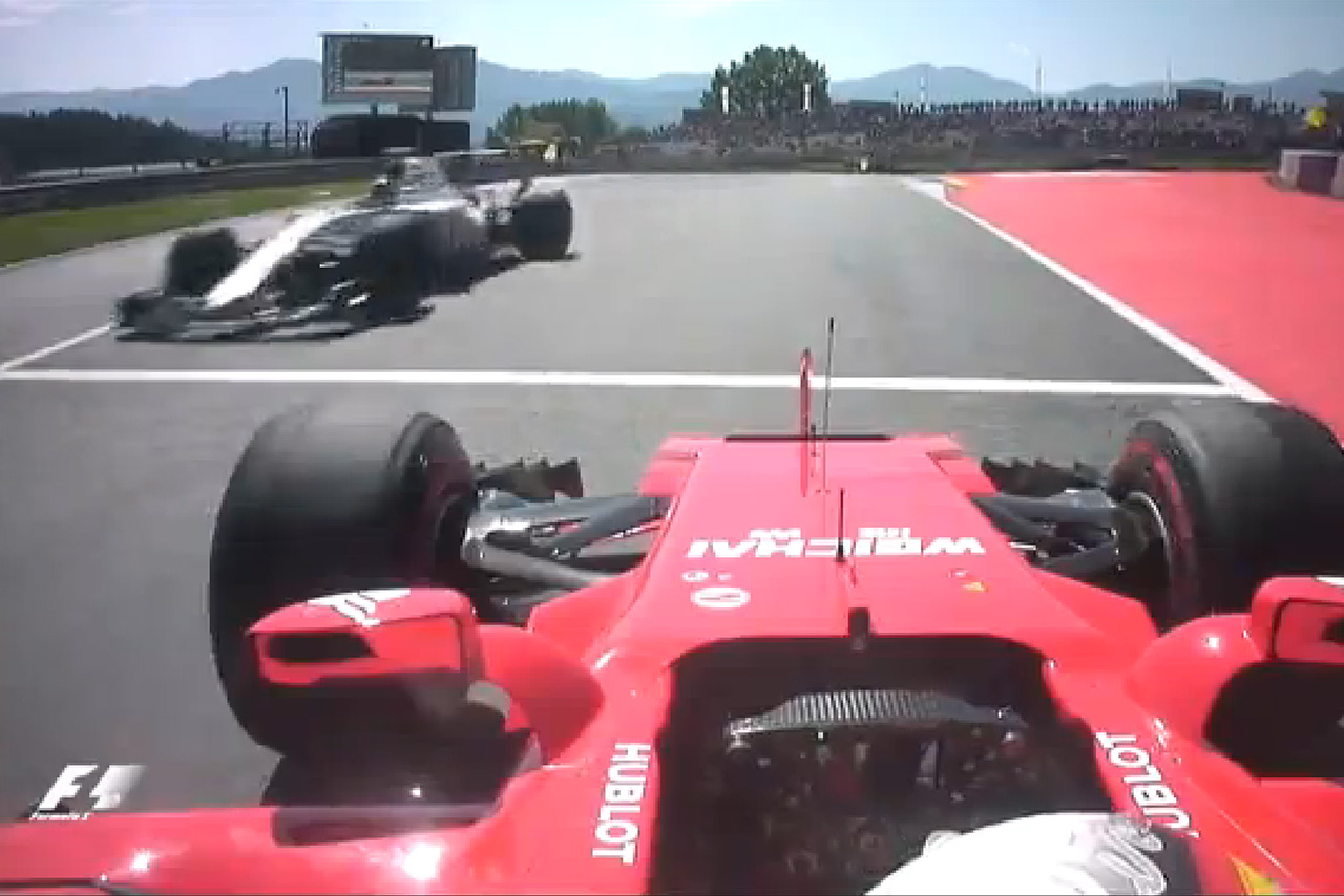 F1オーストリアGP フリー走行1回目ハイライト