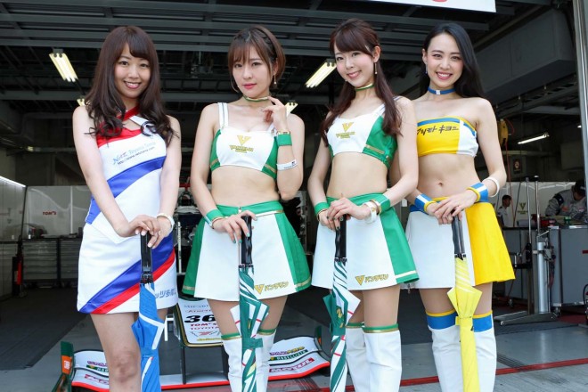 VANTELIN TEAM TOM’S　レースクイーン