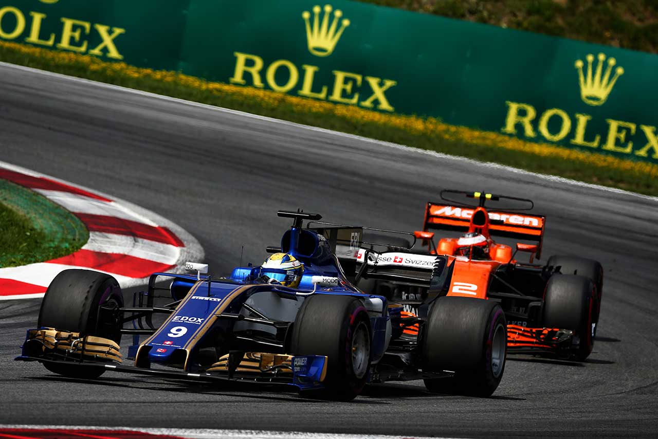 オーストリアGP決勝で15位のエリクソン