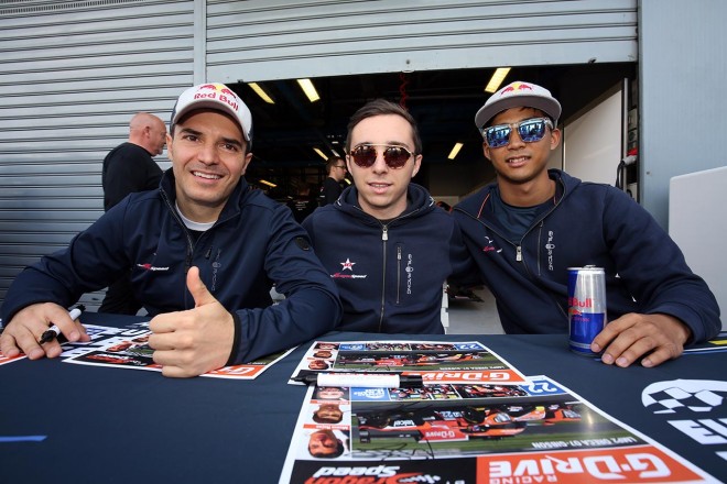 Gドライブの22号車オレカ07・ギブソンをドライブする平川亮／メモ・ロハス／レオ・ルーセル