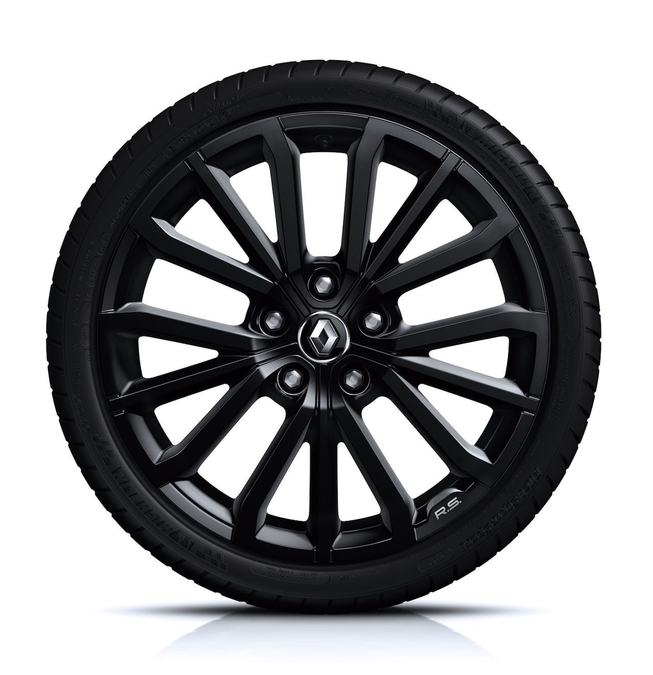 シャシーカップ トロフィーに設定される新デザインの18インチブラック塗装のアルミホイール 全シャシー設定再登場や R S ビジョン初搭載の新型 ルノー ルーテシアr S の画像 写真 3 Autosport Web