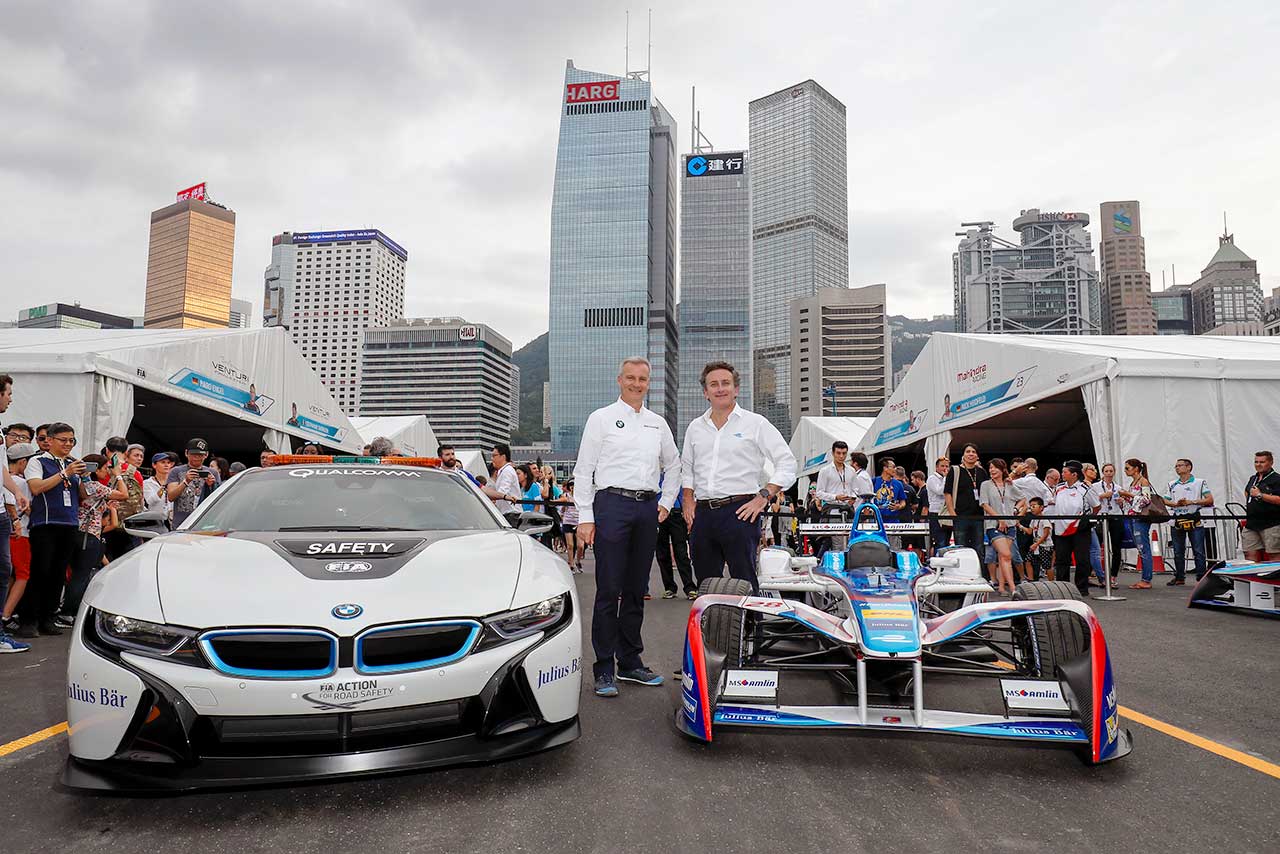 BMWが2018／19年シーズンからフォーミュラEにワークス参戦する