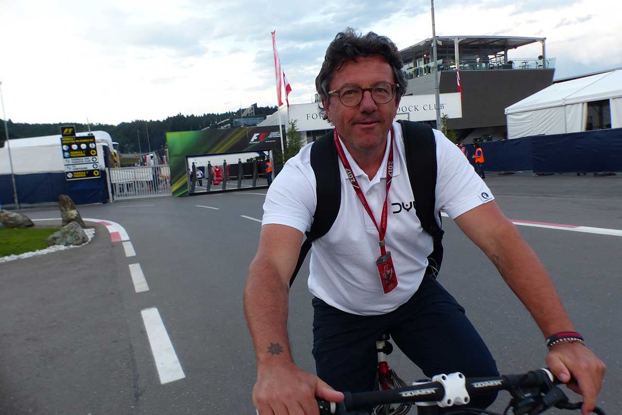 ストロールの個人コーチを務めるバルディセッリ