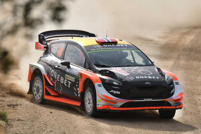 マッズ・オストベルグは2017年、プライベーターとしてフォード・フィエスタWRCを操る