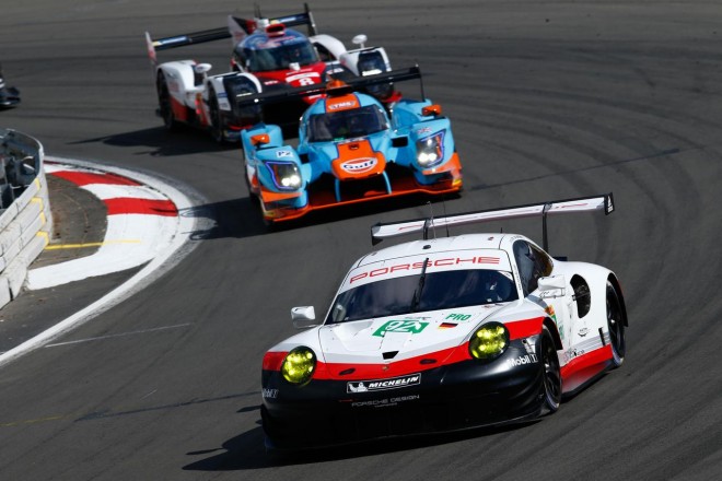 LM-GTEプロクラスのポールポジションを獲得した92号車ポルシェ911 RSR