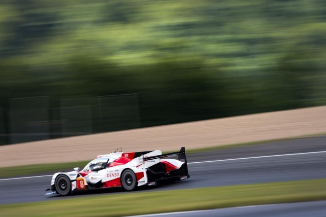 8号車トヨタTS050ハイブリッドは4番手スタート