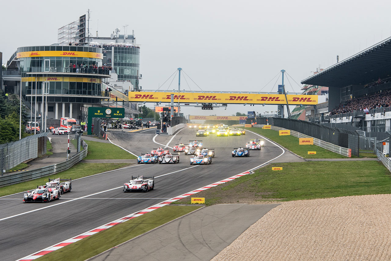 WEC第4戦ニュルブルクリンク決勝スタート