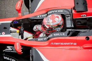 FIA F2第6戦イギリス 決勝レース2 松下信治は8位入賞