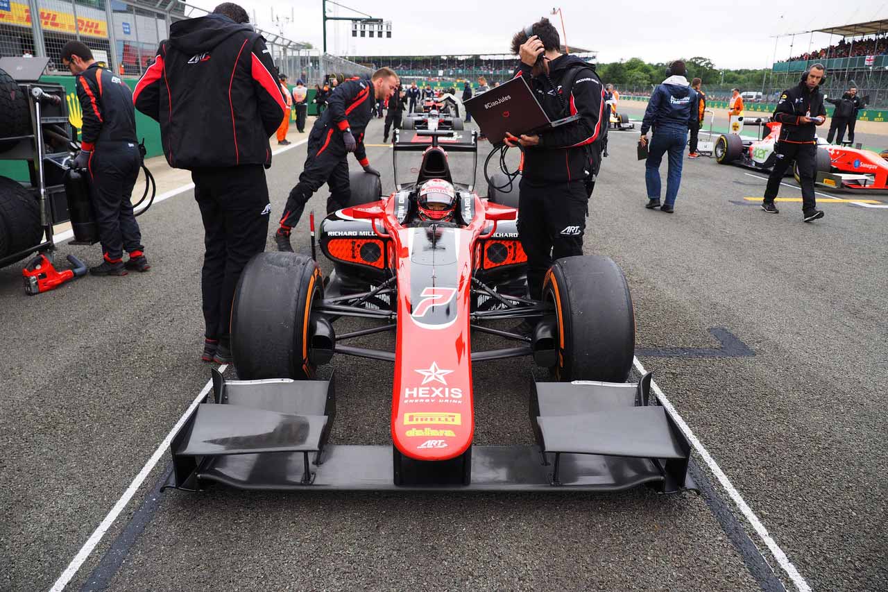 FIA F2第6戦シルアバーストン 松下信治