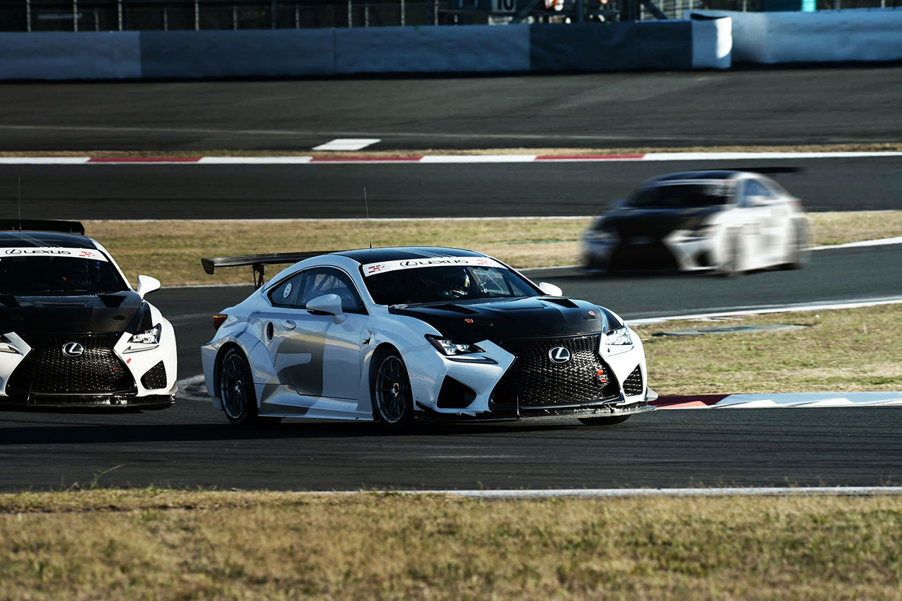 『LEXUS AMAZING EXPERIENCE THE ULTIMATE CIRCUIT』ではレクサスRC F GT CONCEPTをドライブ可能