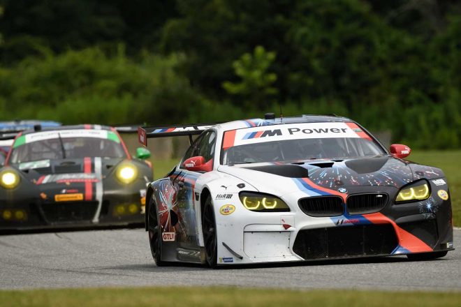 3位表彰台を獲得した24号車BMW M6 GTLM