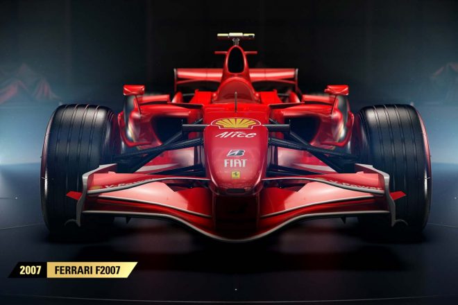 『F1 2017』に収録されるフェラーリF2007