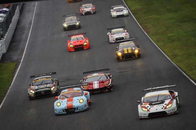 GULF NAC PORSCHE 911 2017スーパーGT第4戦SUGO