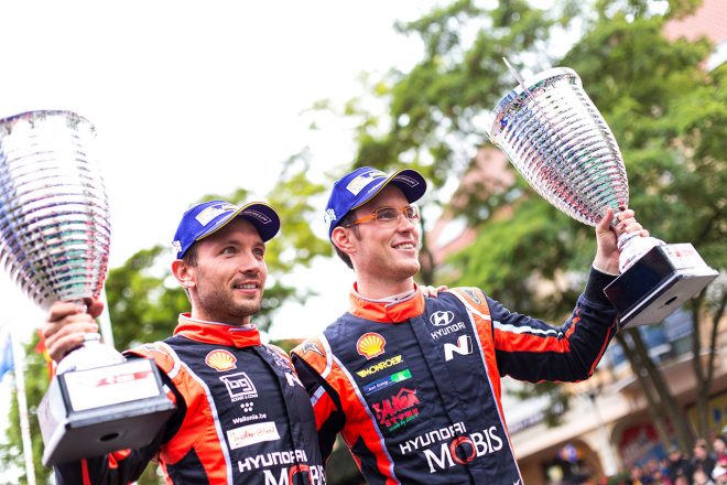 ティエリー・ヌービル（ヒュンダイi20クーペWRC）