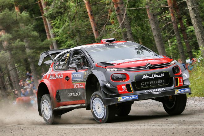 シェイクダウン最速タイムはクリス・ミーク（シトロエンC3 WRC）が記録